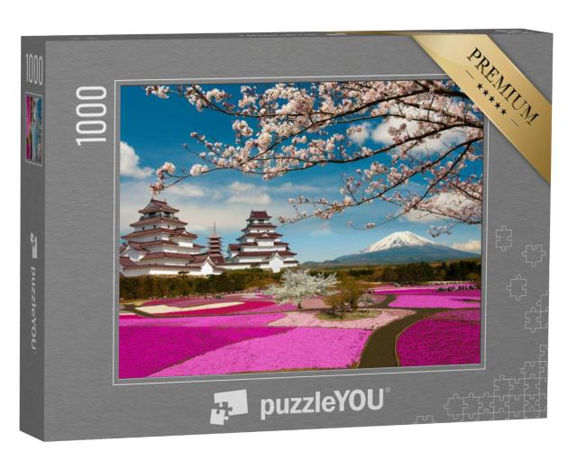 Puzzel 1000 stukjes „Lenteseizoen in Japan“