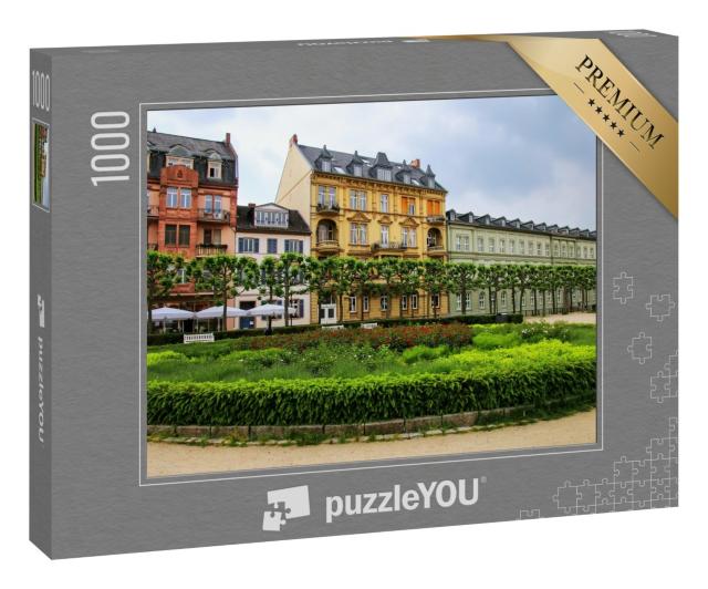 Puzzle „Wohngebäude am Luisenplatz in Wiesbaden, Deutschland“