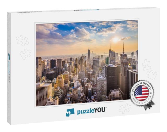 New York, New York, USA Skyline... Jigsaw Puzzle