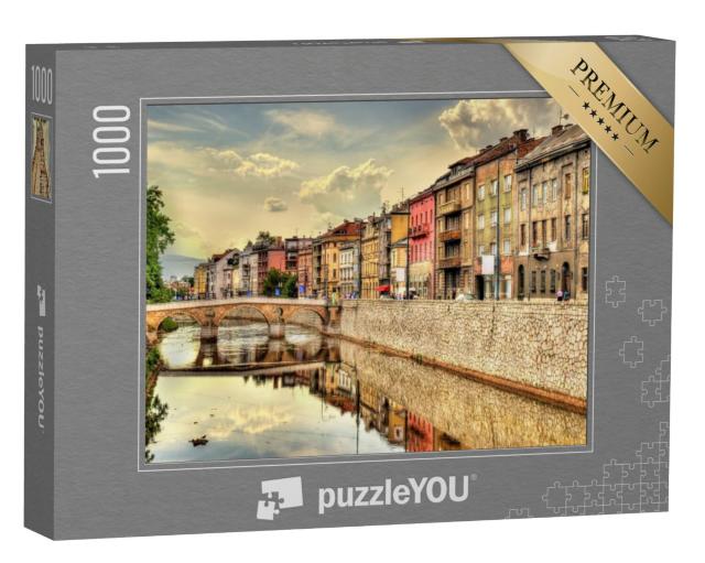 Puzzel 1000 stukjes „Historisch centrum van Sarajevo, Bosnië en Herzegovina“