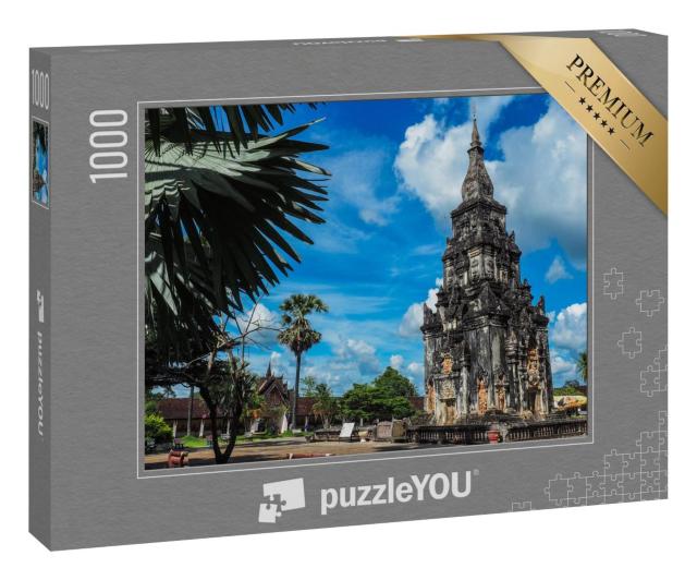 Puzzle 1000 Teile „That Ing Hang Muang Kraisorn, Provinz Savannakhet, Laos“