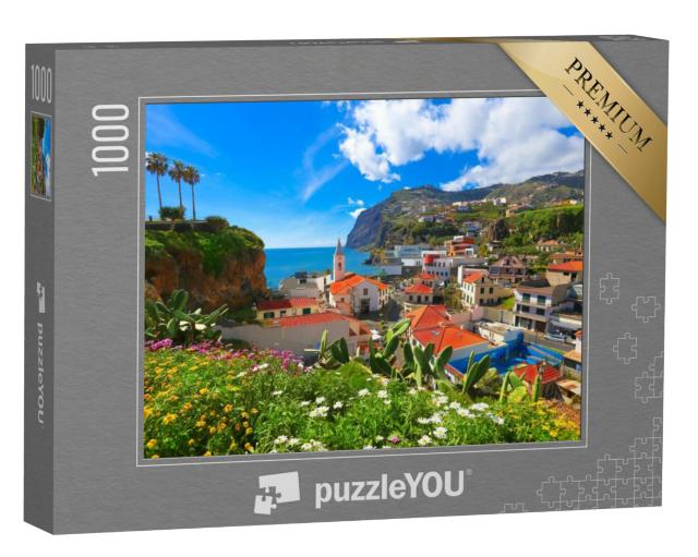 Puzzel 1000 stukjes „Camara de Lobos op het eiland Madeira, Portugal“