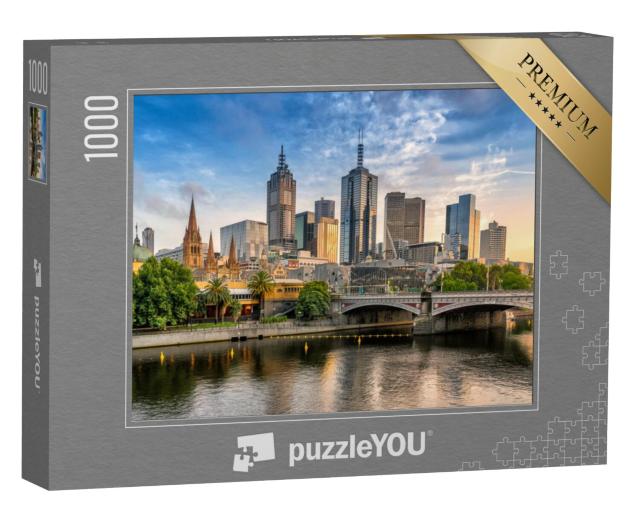 Puzzel 1000 stukjes „Melbourne CBD“