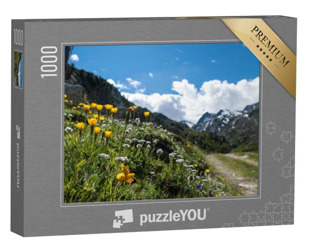 Puzzel 1000 stukjes „Fantastisch mooi zomerlandschap in de Ötztaler Alpen“