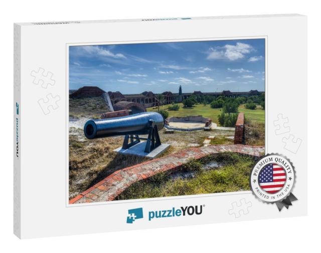 Cannon in Fort Jefferson At the Dry Tortugas National Par... Jigsaw Puzzle