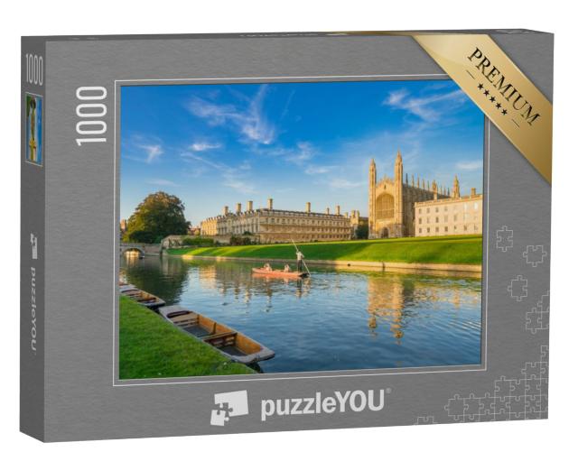 Puzzel 1000 stukjes „College in Cambridge, Engeland“