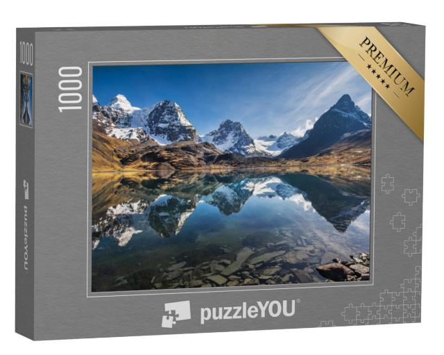 Puzzel 1000 stukjes „Prachtig berglandschap, Andes, Bolivia“