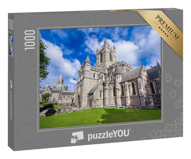Puzzle „Dublin: Schöne Christ Church Kathedrale, Irland“