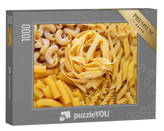 Puzzel 1000 stukjes „Verse pasta uit Italië“