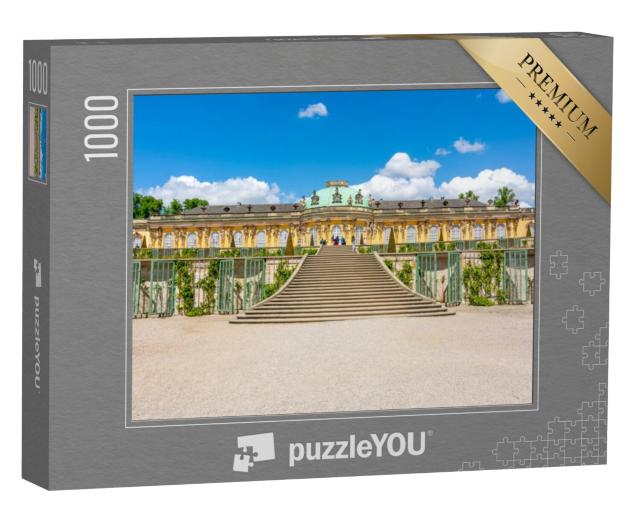 Puzzel 1000 stukjes „Paleis en park Sanssouci, Potsdam, Duitsland“