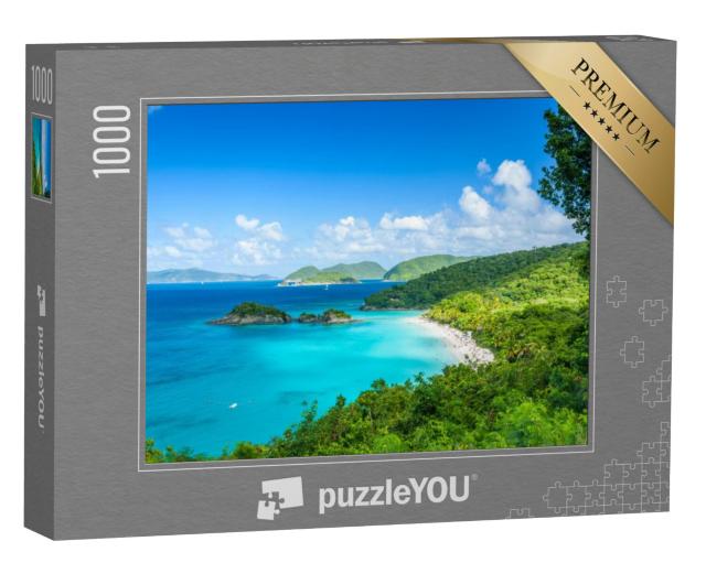 Puzzel 1000 stukjes „Trunk Bay, St. John, Amerikaanse Maagdeneilanden“