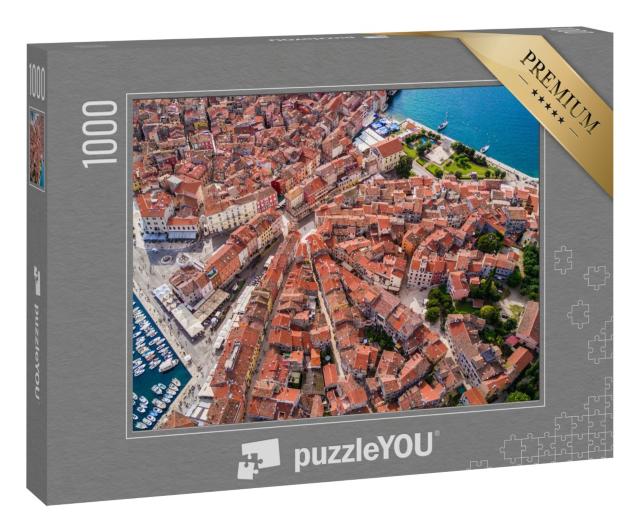 Puzzle 1000 Teile „Altstadt von Rovinj, Istrien, Kroatien“
