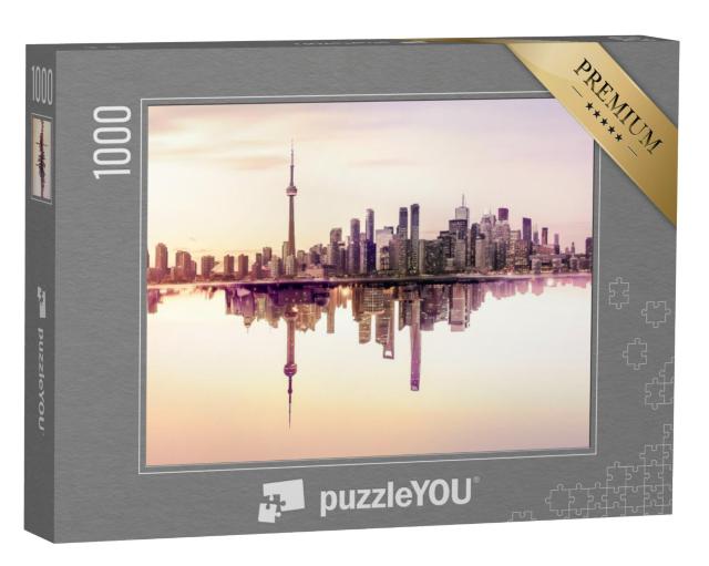 Puzzel 1000 stukjes „De skyline van Toronto, Canada“