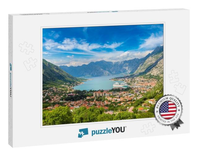 Kotor in a Beautiful Summer Day, Montenegro... Jigsaw Puzzle