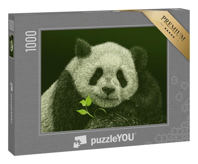 Puzzle 1000 Teile „Panda“