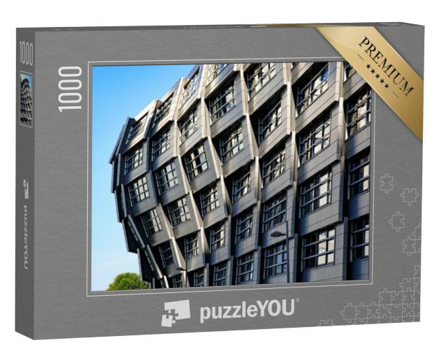 Puzzel 1000 stukjes „Flatwoning The Wave in Almere, Flevoland“