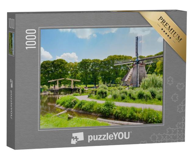 Puzzel 1000 stukjes „Het openluchtmuseum in Arnhem, Nederland“