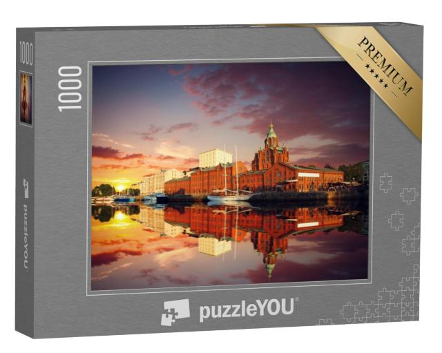 Puzzel 1000 stukjes „Uspenski-kathedraal in Helsinki, Finland“