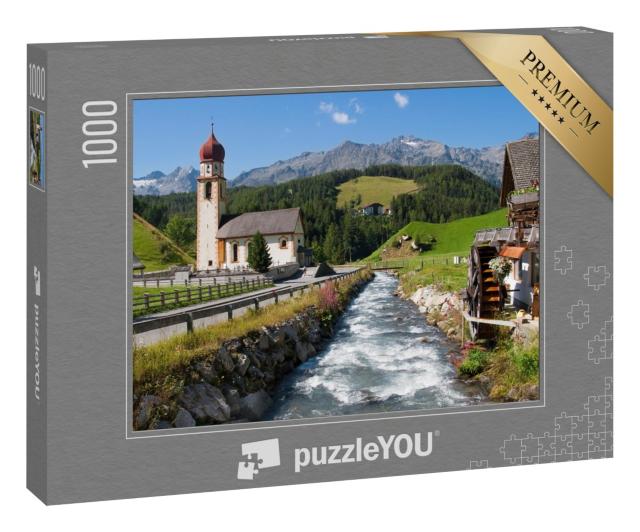 Puzzle 1000 Teile „Alpendorf Niederthai im Ötztal“