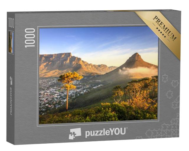 Puzzel 1000 stukjes „Lions Head Mountain in Kaapstad, Zuid-Afrika“