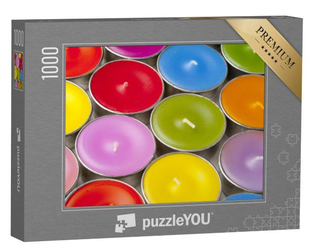 Puzzel 1000 stukjes „Kaarsvlam“