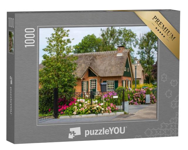 Puzzel 1000 stukjes „Giethoorn, Nederland“