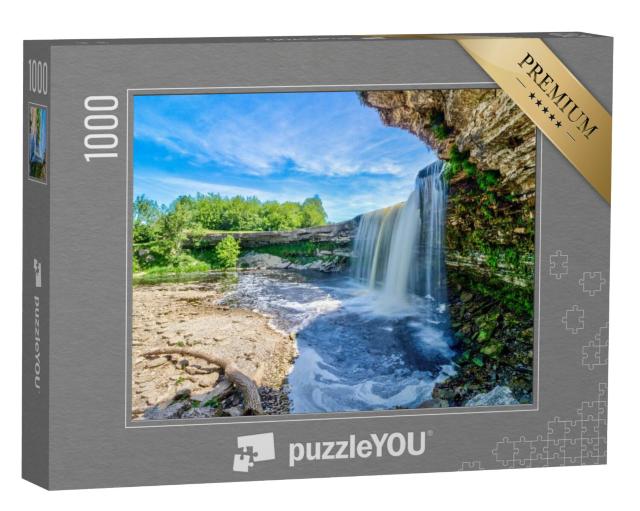 Puzzel 1000 stukjes „Jagala waterval in Noord-Estland“