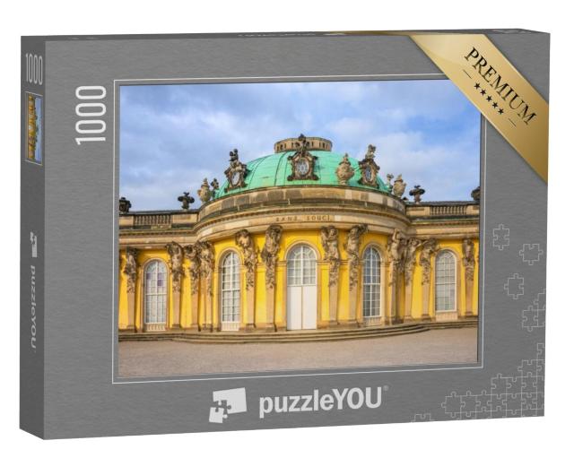 Puzzel 1000 stukjes „Gevel van paleis Sanssouci in Potsdam“