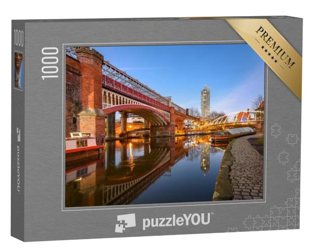 Puzzel 1000 stukjes „Beetham Tower, het hoogste gebouw in Manchester, Engeland“