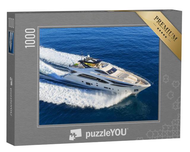 Puzzel 1000 stukjes „Luxe jacht op open zee“