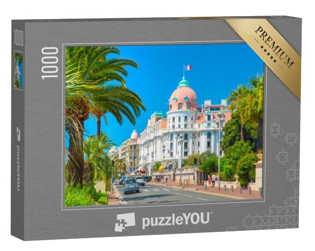 Puzzel 1000 stukjes „Promenade des Anglais, Nice, Frankrijk“