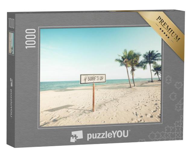 Puzzel 1000 stukjes „Een tropisch strandparadijs“