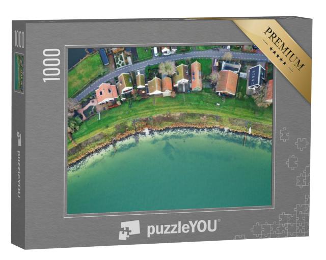 Puzzel 1000 stukjes „Het Markermeer bij zonsopgang“