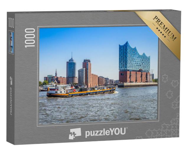 Puzzel 1000 stukjes „Elfi, de Elbphilharmonie in Hamburg“