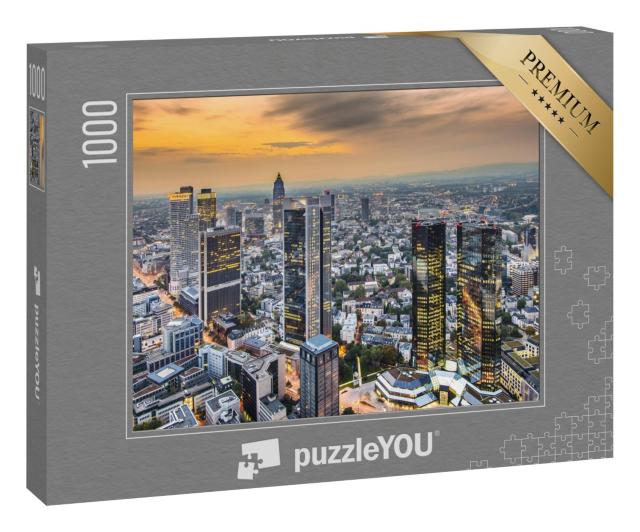 Puzzle „Frankfurt, das Finanzzentrum Deutschlands“