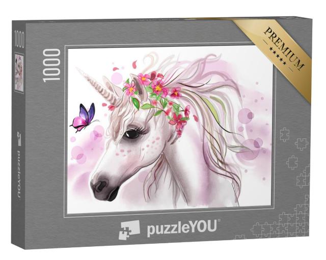 Puzzel 1000 stukjes „Eenhoorn“