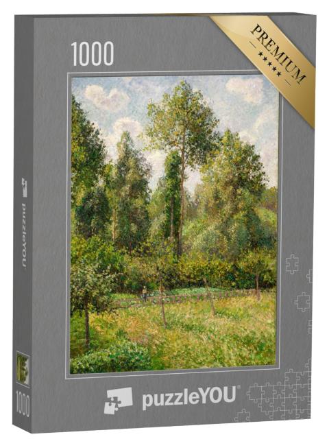 Puzzel 1000 stukjes „Camille Pissarro - Populieren, Éragny“