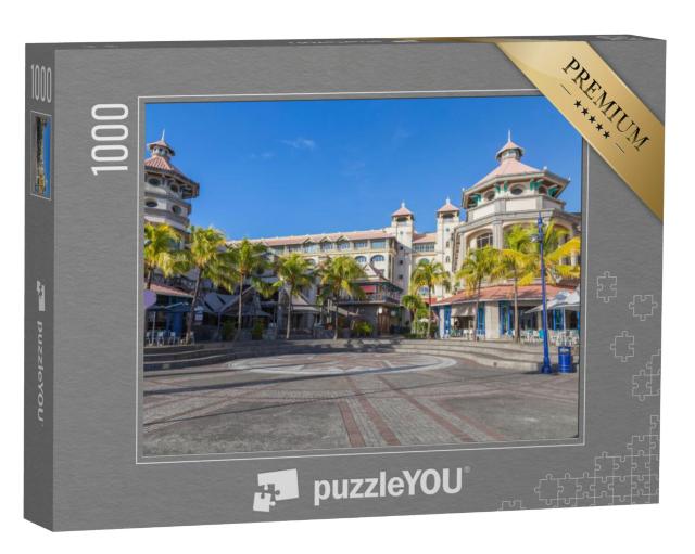 Puzzel 1000 stukjes „Port Louis, centrum aan het water in de hoofdstad van Mauritius“