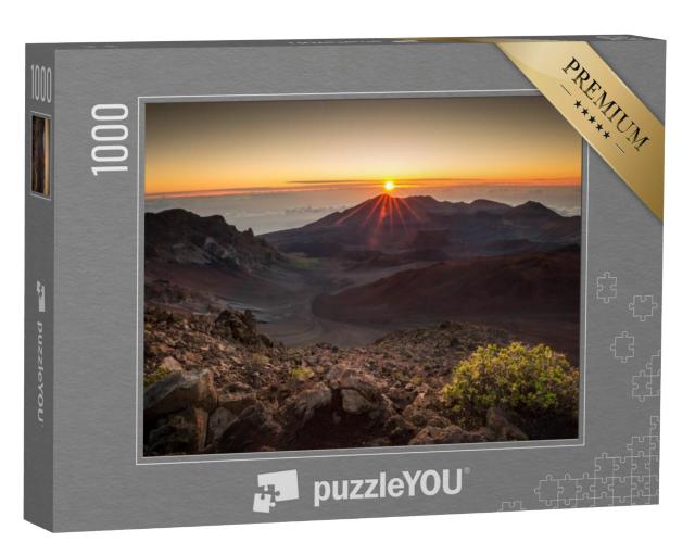 Puzzel 1000 stukjes „Nationaal park Haleakala op Maui in Hawaï“