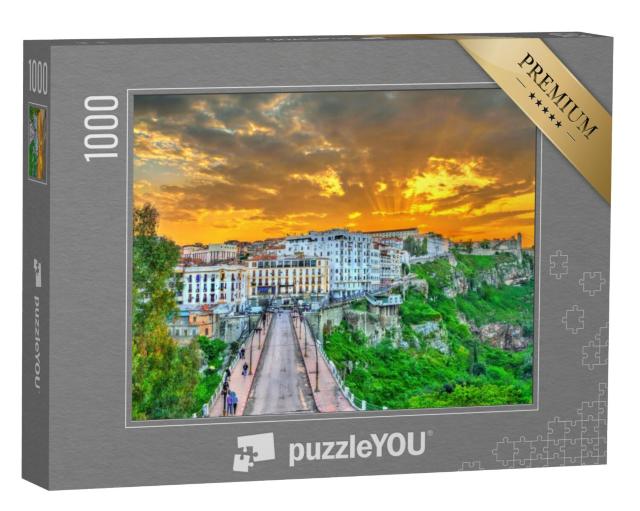 Puzzel 1000 stukjes „Constantijn bij zonsondergang, Algerije“