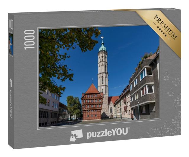 Puzzle 1000 Teile „Historisches und modernes Braunschweig, Deutschland“