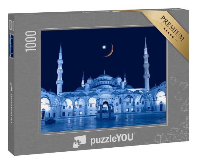 Puzzle 1000 Teile „Blaue Moschee“