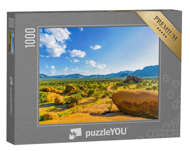 Puzzel 1000 stukjes „Erongo-gebergte in Namibië“