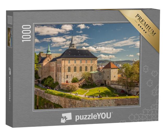 Puzzel 1000 stukjes „Akershus vesting in Oslo, Noorwegen“