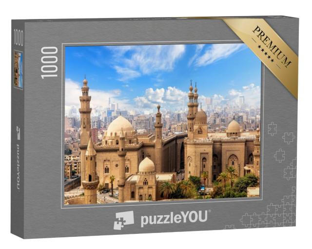 Puzzel 1000 stukjes „Moskee en madrasa van Sultan Hasan in Caïro, Egypte“