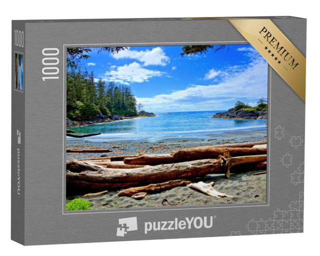 Puzzel 1000 stukjes „Kust van het Pacific Rim National Park, Vancouver Eiland, Canada“