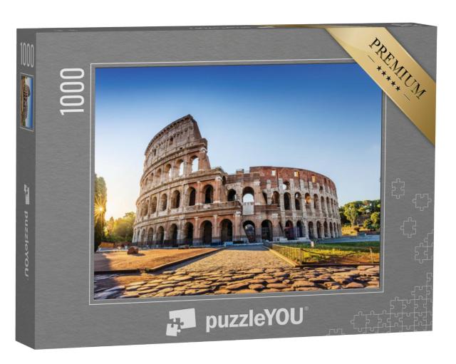 Puzzel 1000 stukjes „Rome: Colosseum bij zonsopgang“