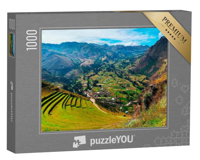 Puzzel 1000 stukjes „Heilige Vallei van de Inca's in Peru“