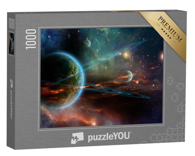 Puzzel 1000 stukjes „Reus met dubbele ring“