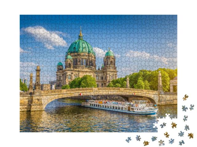 Puzzle 1000 Teile „Berliner Dom auf der Museumsinsel, Berlin, Deutschland“